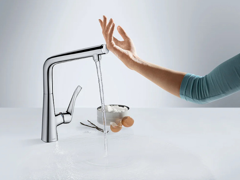 Смеситель для кухни Hansgrohe Metris S 14883000 Хром