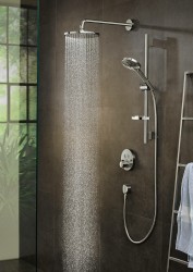Шланговое подключение Hansgrohe Fixfit 26453670 Черное матовое
