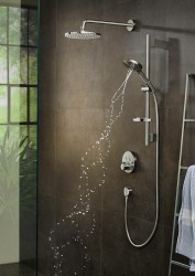 Шланговое подключение Hansgrohe Fixfit 26453670 Черное матовое