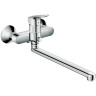 Смеситель для ванны Hansgrohe Logis 71402000 универсальный Хром