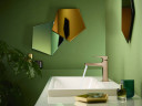 Смеситель для раковины Hansgrohe Metropol 32507140 Шлифованная бронза