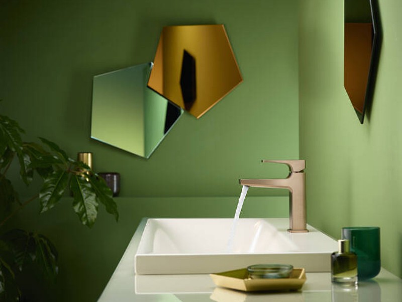 Смеситель для раковины Hansgrohe Metropol 32507140 Шлифованная бронза