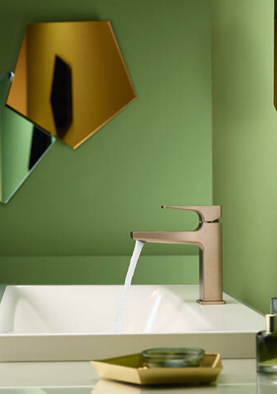 Смеситель для раковины Hansgrohe Metropol 32507140 Шлифованная бронза