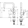 Смеситель для кухни Hansgrohe Talis M54 72806000 Хром