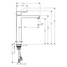 Смеситель для раковины Hansgrohe Metris 31184000 Хром