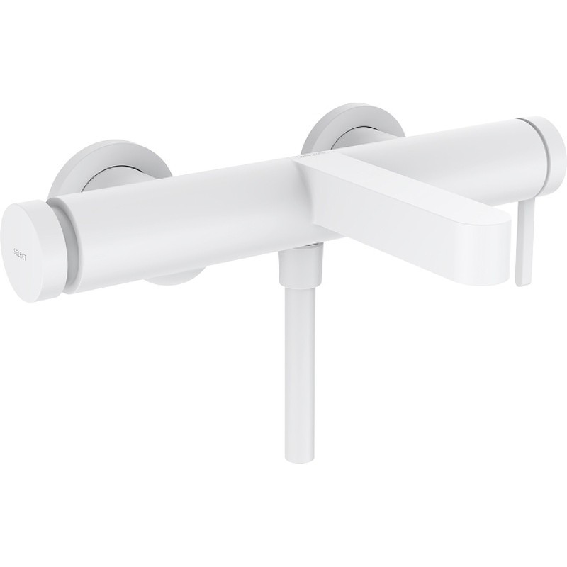 Смеситель для ванны Hansgrohe Finoris 76420700 белый матовый