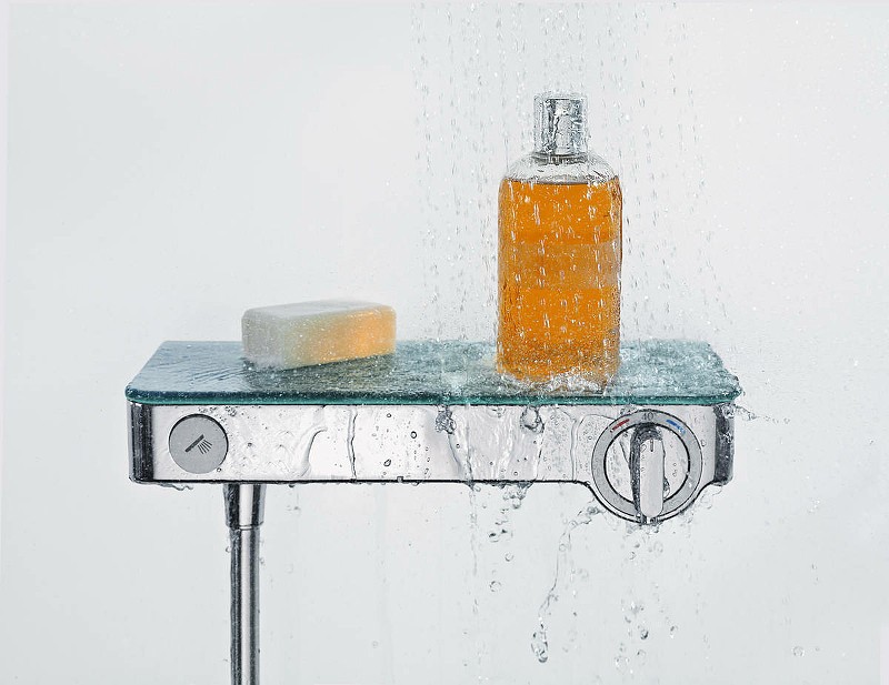 Смеситель для душа Hansgrohe Ecostat Select 13171000 с термостатом Хром
