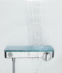 Смеситель для душа Hansgrohe Ecostat Select 13171000 с термостатом Хром