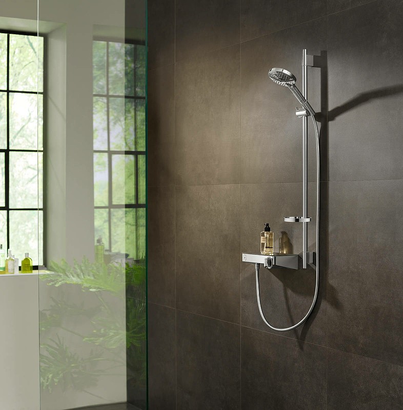 Смеситель для душа Hansgrohe Ecostat Select 13171000 с термостатом Хром