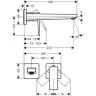 Смеситель для раковины Hansgrohe Metropol 32526000 Хром