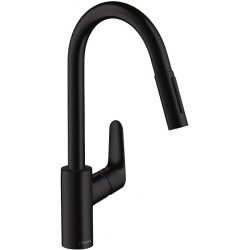Смеситель для кухни Hansgrohe Focus 31815670 черный матовый