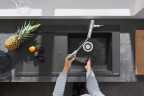 Смеситель для кухни Hansgrohe Metris M71 73800000 Хром