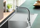 Смеситель для кухни Hansgrohe Metris M71 73800000 Хром