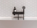 Смеситель для ванны Hansgrohe ShowerTabletSelect 400 24340670 с термостатом черный матовый