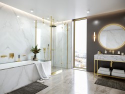Смеситель для раковины Hansgrohe Metropol 32526990 Полированное золото