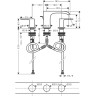 Смеситель для раковины Hansgrohe Vivenis 75033670 черный матовый