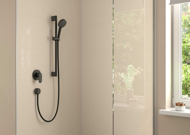 Смеситель для душа Hansgrohe Vernis Blend 71649670 черный матовый