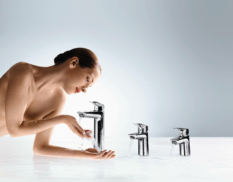 Смеситель для раковины Hansgrohe Logis 71070000 Хром