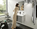 Смеситель для раковины Hansgrohe Finoris 76010670 черный матовый