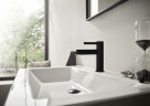 Смеситель для раковины Hansgrohe Finoris 76010670 черный матовый