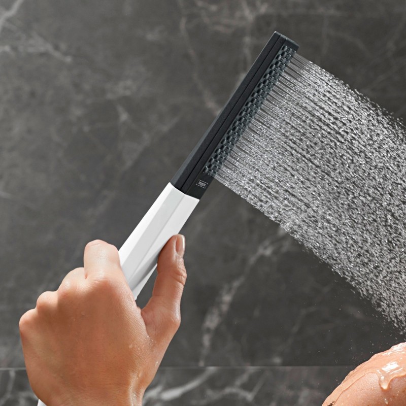 Ручной душ Hansgrohe Rainfinity 26866700 белый матовый