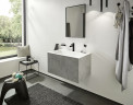 Смеситель для раковины Hansgrohe Finoris 76023670 черный матовый