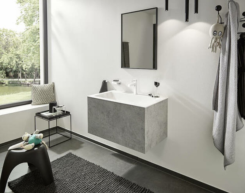 Смеситель для раковины Hansgrohe Finoris 76023700 белый матовый