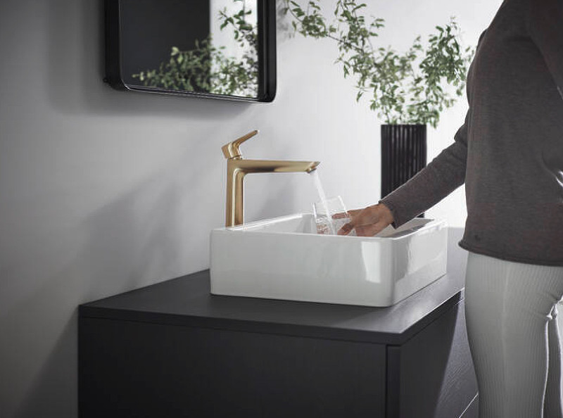 Смеситель для раковины Hansgrohe Talis E 71717140 Шлифованная бронза