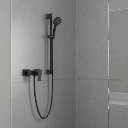 Смеситель для душа Hansgrohe Vernis Shape 71650670 черный матовый