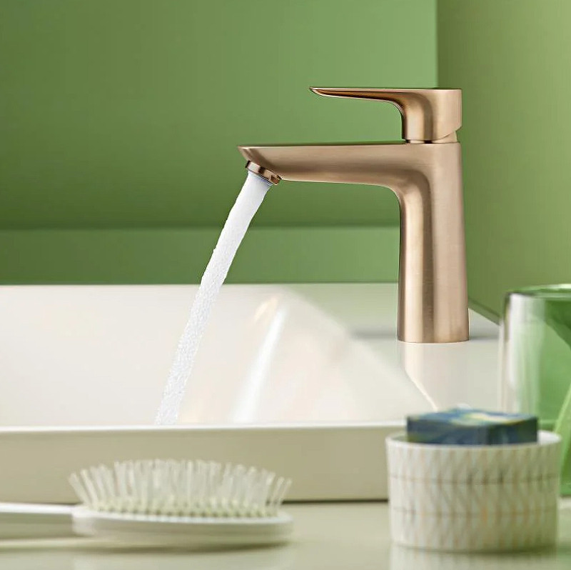 Смеситель для раковины Hansgrohe Talis E 71712140 Шлифованная бронза