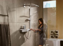 Верхний душ Hansgrohe Raindance E 26238700 белый матовый