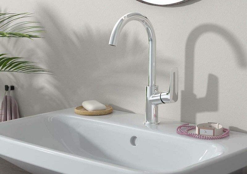 Смеситель для раковины Hansgrohe Logis 71130000 Хром