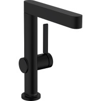 Смеситель для раковины Hansgrohe Finoris 76060670 черный матовый