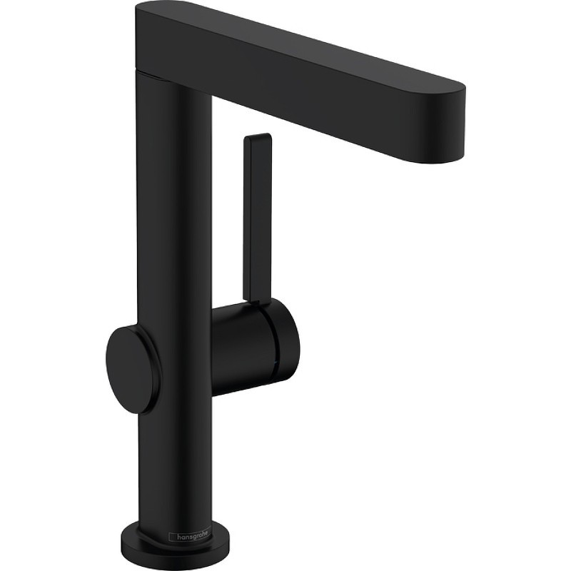 Смеситель для раковины Hansgrohe Finoris 76060670 черный матовый