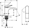 Кран для холодной воды Hansgrohe Vivenis 80 75013000 Хром