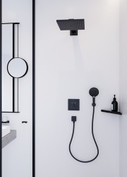 Крючок Hansgrohe AddStoris 41755670 черный матовый