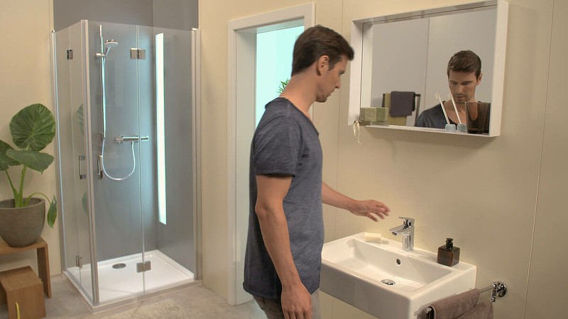 Смеситель для раковины Hansgrohe Logis 71100000 Хром