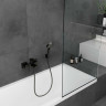 Смеситель для ванны Hansgrohe Vernis Shape 71450670 черный матовый