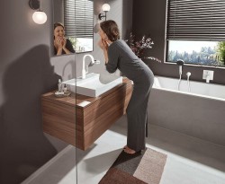 Смеситель для раковины Hansgrohe Vivenis 75032700 белый матовый