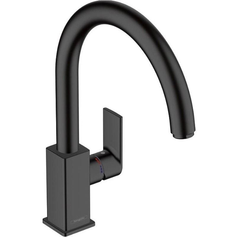 Смеситель для кухни Hansgrohe Vernis Shape 71871670 черный матовый