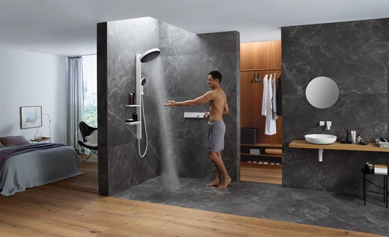 Душевая система Hansgrohe Rainfinity Showerpipe 26842000 Хром