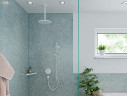 Полка корзина Hansgrohe AddStoris 41741700 угловая Белая матовая