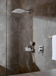 Верхний душ Hansgrohe Raindance 26238670 черный матовый